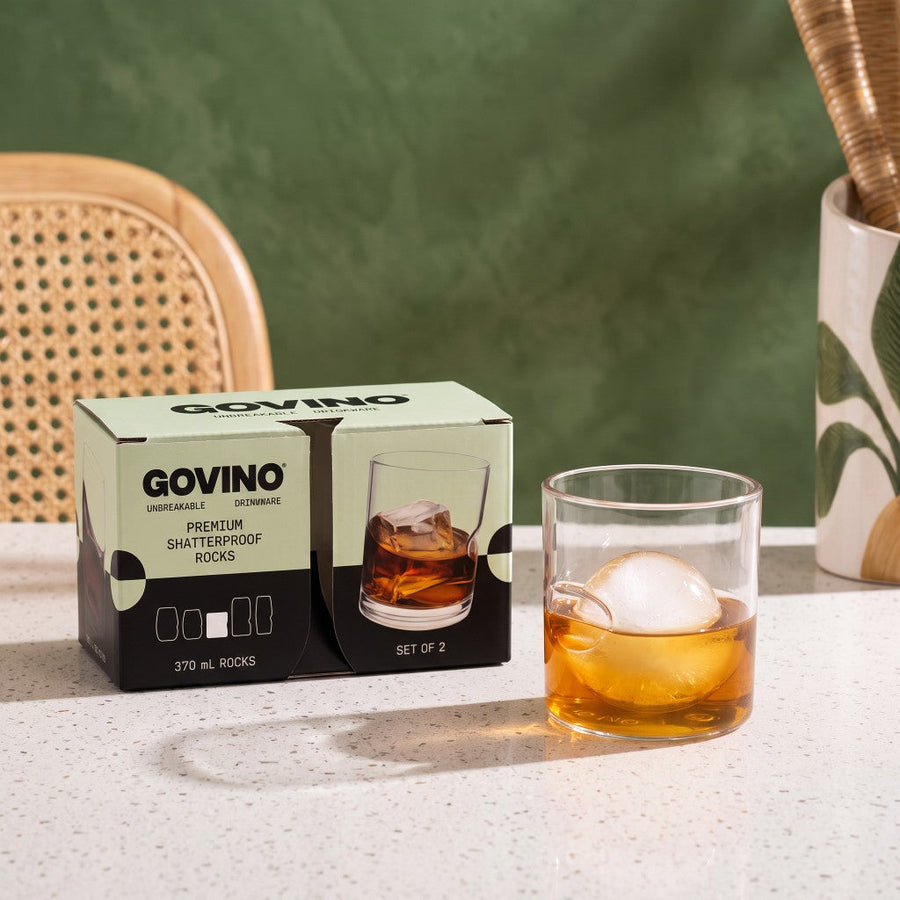 Govino Shatterproof Rocks Glasses — 4 Pack